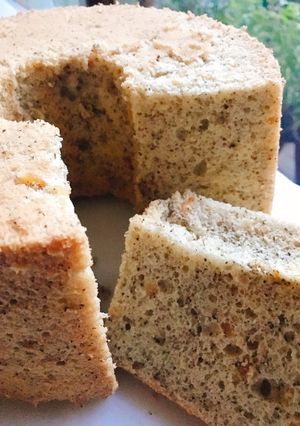 紅茶とオレンジピールのシフォンケーキ-レシピのメイン写真