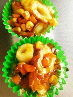 ちくわカレー照りやき炒め冷凍O.K-レシピのメイン写真