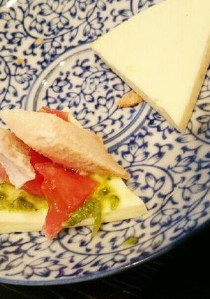 つく6p☆ﾛｯﾋﾟｻﾞ☆バジル風味-レシピのメイン写真
