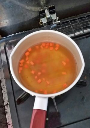 セロリと人参のコンソメスープ-レシピのメイン写真