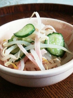 もやしの酢の物-レシピのメイン写真