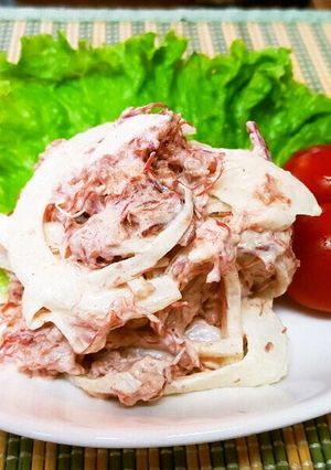 コンビーフと玉ねぎのサラダ-レシピのメイン写真