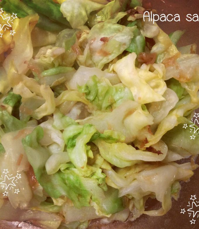 レンジで3分＊蒸しキャベツのなめたけ和え-レシピのメイン写真