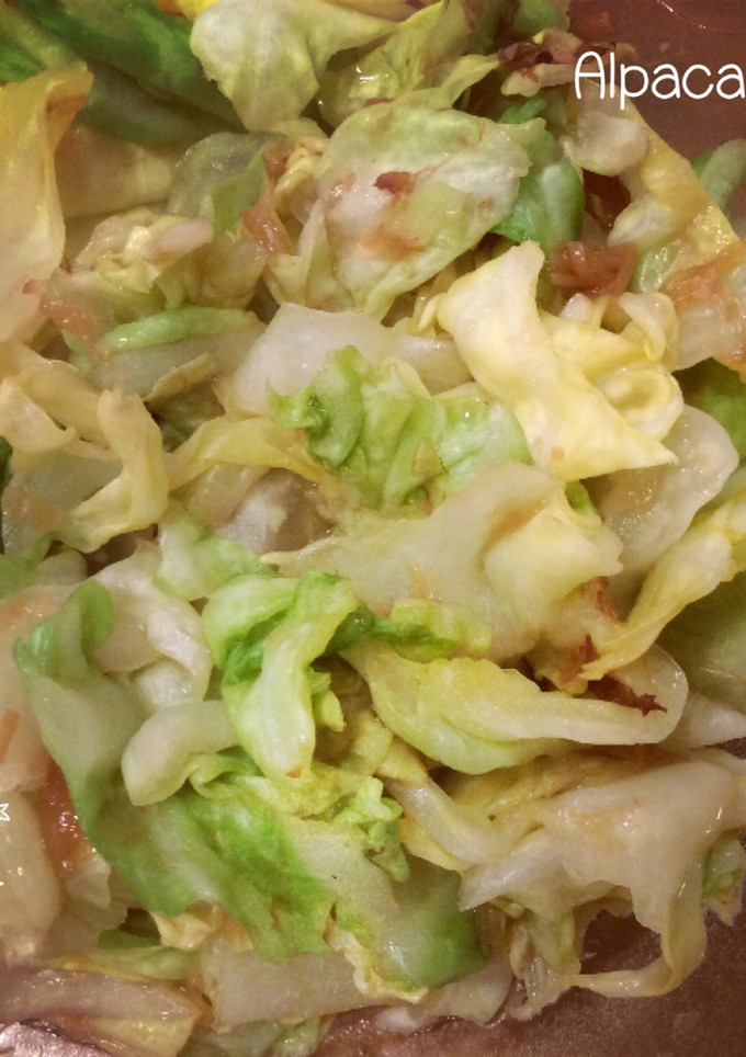 レンジで3分＊蒸しキャベツのなめたけ和え-レシピのメイン写真