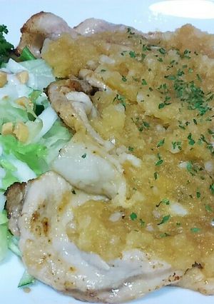 さっぱり！！豚肉のおろしポン酢ソース-レシピのメイン写真