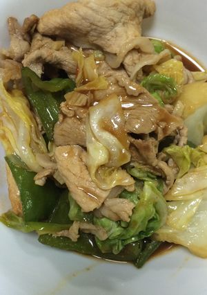 たっぷりキャベツの回鍋肉(ホイコウロウ)-レシピのメイン写真