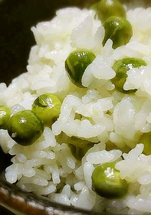 ◆オリーブ油DEふっくら豆ご飯♪◆-レシピのメイン写真