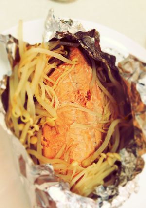 包み焼きサーモン!-レシピのメイン写真