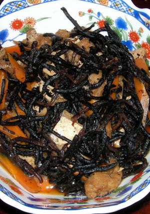２つの調味料で！！ひじきの煮物☆-レシピのメイン写真
