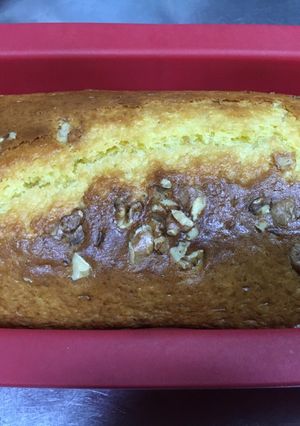 簡単！バナナと胡桃のパウンドケーキ-レシピのメイン写真