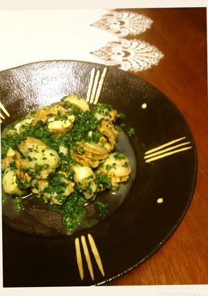 ホタテとルッコラのバター醤油-レシピのメイン写真