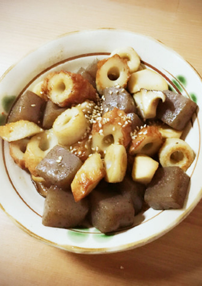 ちくわとこんにゃくの甘ピリ炒め♪-レシピのメイン写真