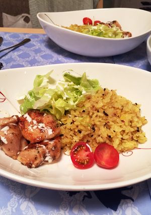 チキンオーバーライス-レシピのメイン写真