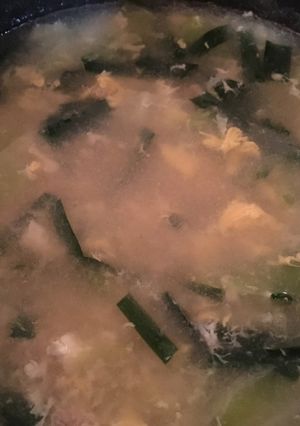 豚ひき肉のニラ玉スープ-レシピのメイン写真