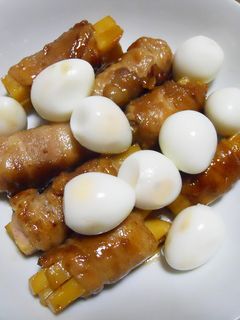 肉巻き新ジャガの照り焼き-レシピのメイン写真