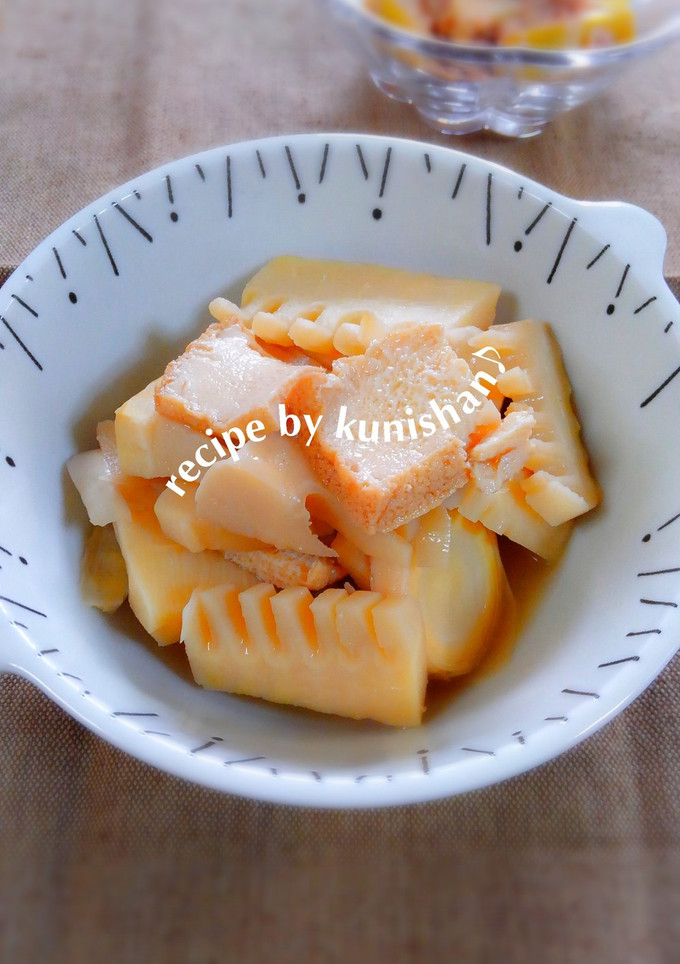筍と厚揚げの煮物♪-レシピのメイン写真