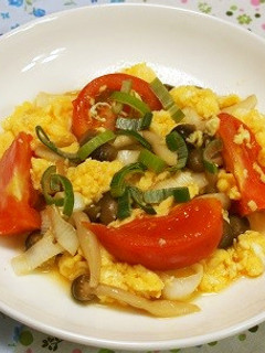 ふわ玉トマト炒め-レシピのメイン写真