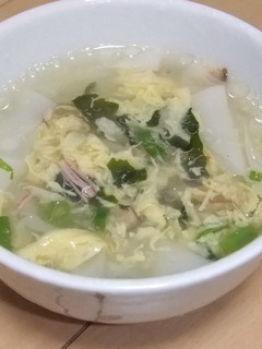 ワンタンスープに栄養オイル-レシピのメイン写真