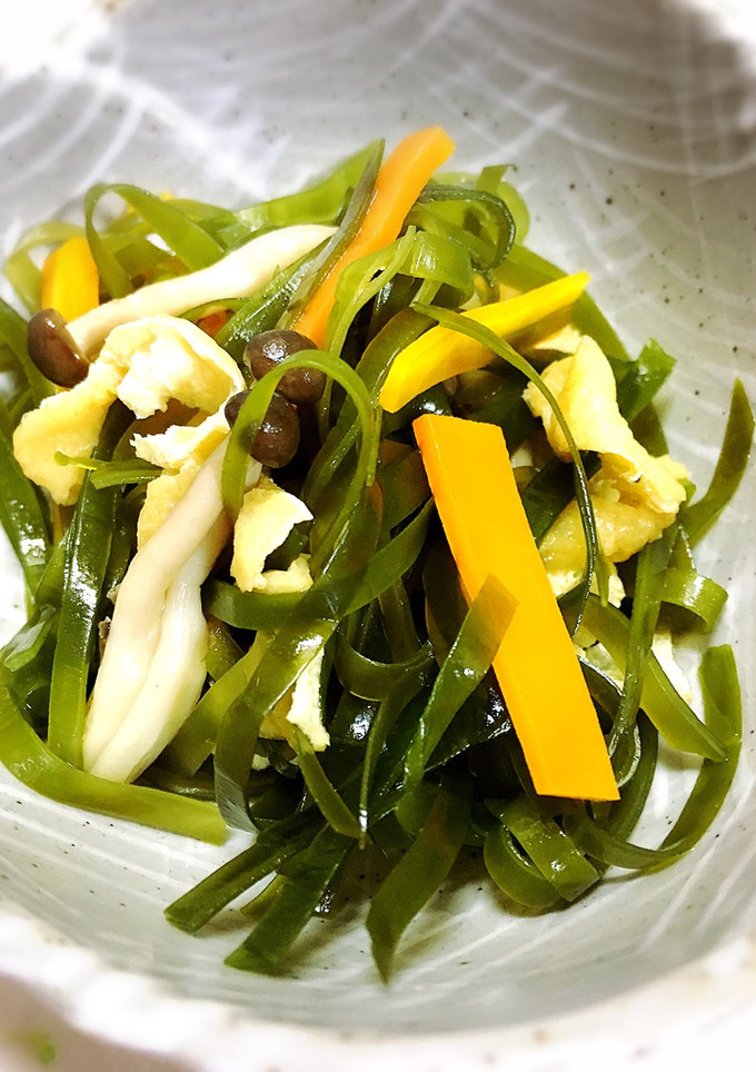 簡単！すき昆布と薄揚げのあっさり煮物-レシピのメイン写真
