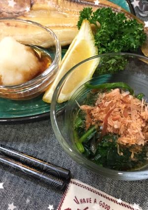 時短！レンジdeほうれん草お浸しあと一品-レシピのメイン写真