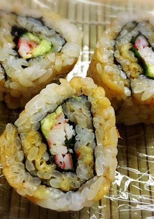 天かすで！簡単★カリフォルニアロール-レシピのメイン写真