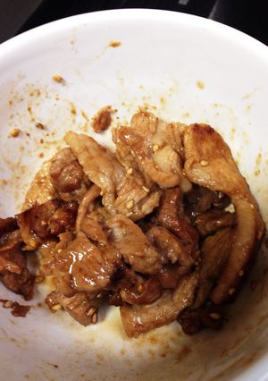 我が家の焼肉おむすび-レシピのメイン写真