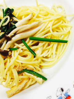 生姜の和風パスタ-レシピのメイン写真