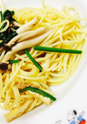 生姜の和風パスタ-レシピのメイン写真