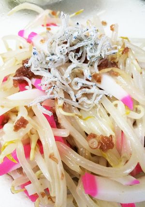 もやしとかまぼこの梅干しナムル-レシピのメイン写真
