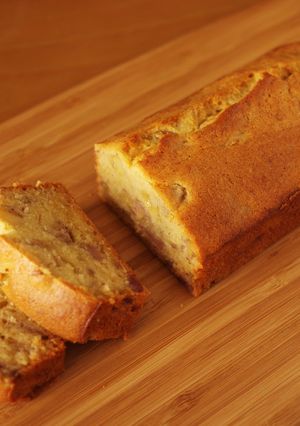 はちみつバナナのフルーツパウンドケーキ-レシピのメイン写真