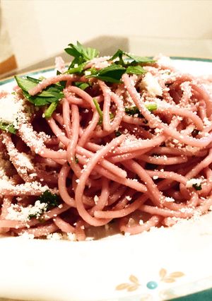 赤ワインのスパゲティ-レシピのメイン写真