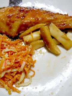 鮭とエリンギの照り煮-レシピのメイン写真