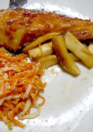 鮭とエリンギの照り煮-レシピのメイン写真