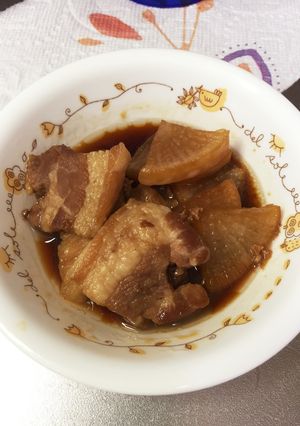 豚バラ大根(ご飯が進む系♬)-レシピのメイン写真
