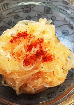 簡単常備菜 新たまねぎの甘酢和えインド風-レシピのメイン写真