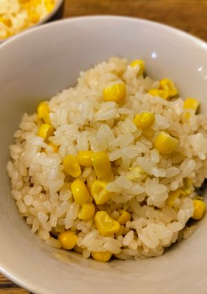 簡単！ガリバタ醤油のとうもろこしご飯-レシピのメイン写真