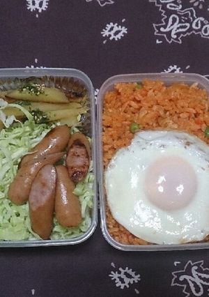 男子高校生お弁当５月９日-レシピのメイン写真