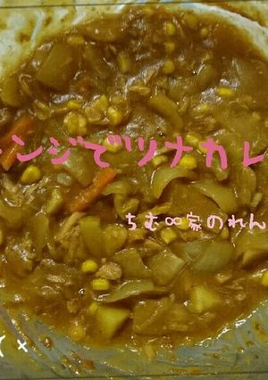 ランチに♡簡単速攻ノンオイルツナカレー♡-レシピのメイン写真