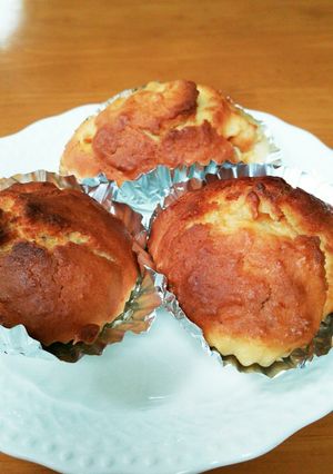 リンゴのシフォン-レシピのメイン写真