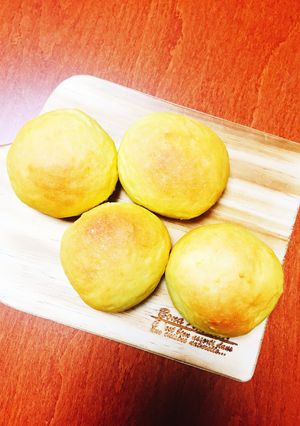 赤ちゃんにも♡こねないかぼちゃパン-レシピのメイン写真