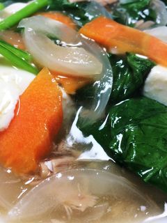 こまツナと豆腐の中華あんかけ-レシピのメイン写真