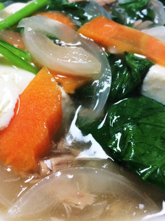 こまツナと豆腐の中華あんかけ-レシピのメイン写真