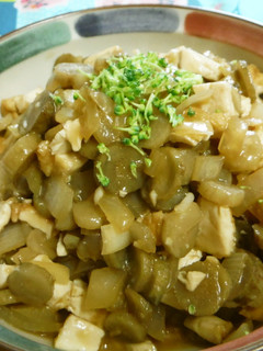 肉無し!なのに満足♪ゴボウと厚揚げ丼-レシピのメイン写真