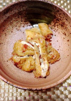 簡単！油揚げとかつおぶしの含め煮-レシピのメイン写真