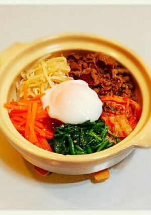 鍋焼きビビンバ-レシピのメイン写真