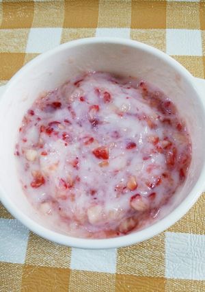 【嚥下＊介護食】いちごミルク♪-レシピのメイン写真