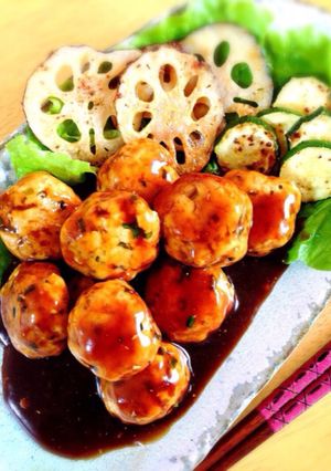低糖質！チーズ入りチキンボール-レシピのメイン写真