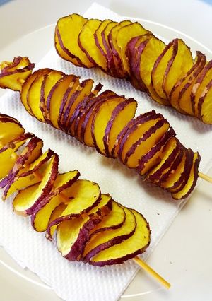 【くるりんカッター】トルネードさつまいも-レシピのメイン写真