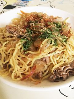 玉ねぎ入り!あっさり塩焼きそば☆-レシピのメイン写真