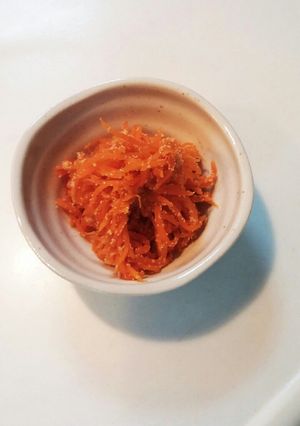 我が家の常備菜～人参たらこ炒め～-レシピのメイン写真